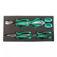 Набор шарнирно-губцевого инструмента 5 пр. в ложементе EVA