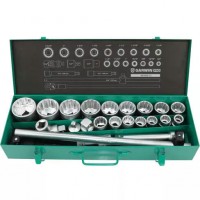 Набор торцевых головок дюймовых 3/4" 12 гр., 3/4"- 2", 23 пр.