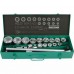 Набор торцевых головок 3/4" 6 гр., 19-55 мм, 21 пр.