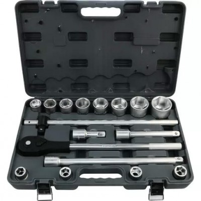 Набор торцевых головок 3/4" 6 гр., 19-50 мм, 17 пр.