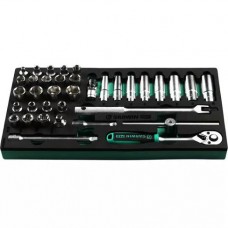 Набор торцевых головок 3/8" 36 пр. в ложементе EVA Набор торцевых головок 3/8" 36 пр. в ложементе EVA
