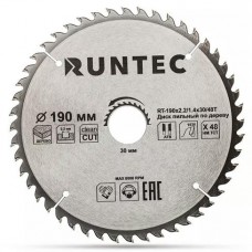 Диск пильный по дереву RUNTEC (190х30 мм 48T)