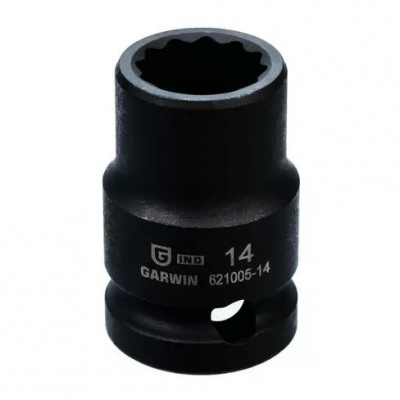 Головка торцевая ударная 1/2" 12 гр. 14 мм  GARWIN INDUSTRIAL 621005-14