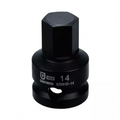 Головка торцевая ударная HEX 1/2" 14 мм L=38,1 мм  GARWIN INDUSTRIAL 626610-14