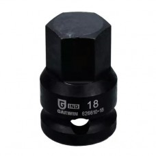 Головка торцевая ударная HEX 1/2" 18 мм L=38,1 мм