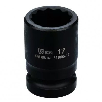 Головка торцевая ударная 1/2" 12 гр. 17 мм  GARWIN INDUSTRIAL 621005-17