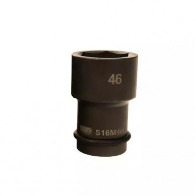 Головка, 1", 46 мм, торцевая, 6-гранная, ударная, глубокая