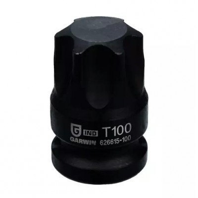 Головка торцевая ударная TORX 1/2" T100 L=38,1 мм  GARWIN INDUSTRIAL 626615-100