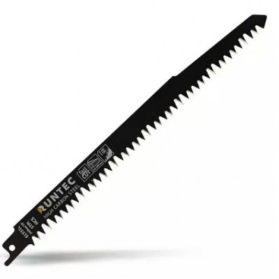 Полотно для сабельной пилы по дереву RUNTEC S 1531 L, HCS, 240 мм, 5 шт