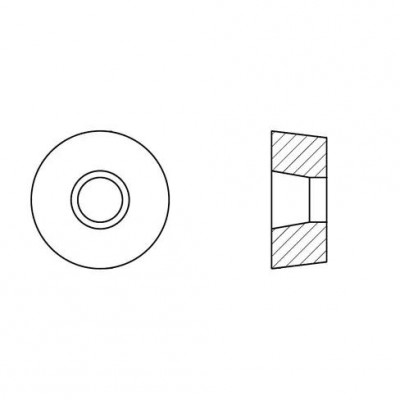 Пластина токарная для получист./получерн. обработки углеродистых и легированных сталей