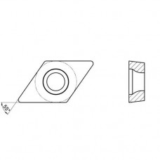 Пластина токарная для получист./получерн. обработки универсальный сплав