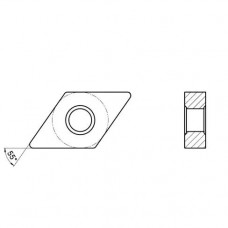 Пластина токарная для черновой обработки чугуна