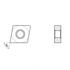 Пластина токарная для тяжелой черновой обработки углеродистых и легированных сталей