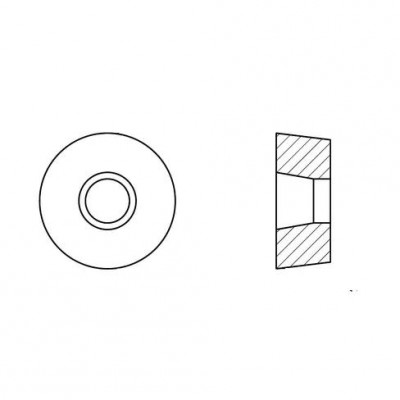 Пластина токарная для черновой обработки углеродистых и легированных сталей