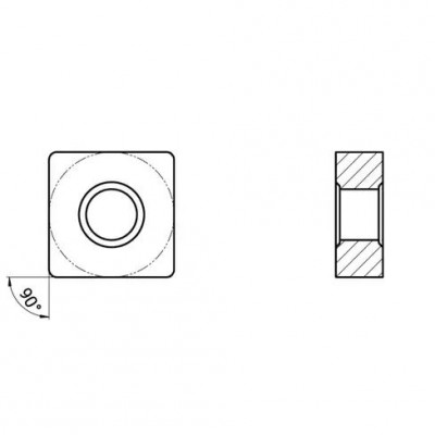 Пластина токарная для чистовой обработки нержавеющих сталей