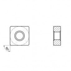 Пластина токарная для черновой обработки нержавеющих сталей