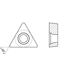 Пластина токарная для получист./получерн. углеродистых сталей и чугуна