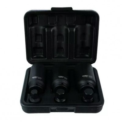 Набор головок 30, 32, 36 мм и шестигранных бит 14, 17, 19 мм для приводных валов Набор головок 30, 32, 36 мм и шестигранных бит 14, 17, 19 мм для приводных валов