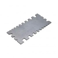 Шаблон для контроля резьб 55 и 60 градусов с различными углами