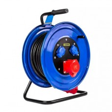 Удлинитель промышленный КГ 5х4 медь 50 м на катушке (1х380В 32А/2х220В 16А)