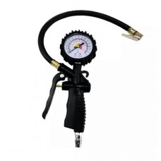 Подкачка шин с манометром 64 мм, усиленная композитная ручка, рукав 35 см