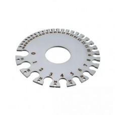 Шаблон для контроля проволоки различного сечения