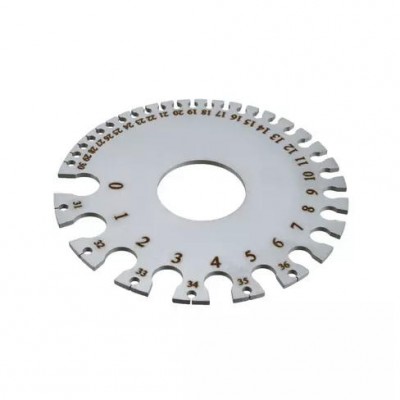 Шаблон для контроля проволоки различного сечения