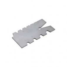 Шаблон для контроля трапецеидальных резьб, 30 град. 2-12 мм