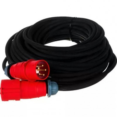 Удлинитель промышленный силовой КГ 4х4 медь 50 м