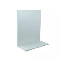 Стенка-полка для верстака Standart 1200 мм, с одной тумбой, светло-серая, RAL7035 Стенка-полка для верстака Standart 1200 мм, с одной тумбой, светло-серая, RAL7035