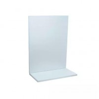 Стенка-полка для верстака Standart 1600 мм с двумя тумбами, светло-серая, RAL7035 Стенка-полка для верстака Standart 1600 мм с двумя тумбами, светло-серая, RAL7035