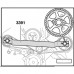 Licota ATA-0450A Установочная планка для валов VAG V6