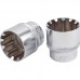 Licota P4022 Головка торцевая spline 1/2" 22 мм