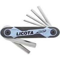 Licota FH1S061D2CV Набор ключей 6 гранных складных, 6 пр., 2.5-8 мм
