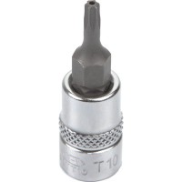 Licota H2TT10 Головка торцевая с вставкой torx с отверстием 1/4" T10H