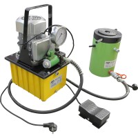 GARWIN GHE-HC100D150K Домкрат гидравлический 100 т в комплекте с насосной станцией GARWIN GHE-HC100D150K Домкрат гидравлический 100 т в комплекте с насосной станцией