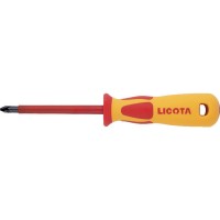Licota ASD-931002 Отвертка изолированная VDE 1000V (крест) PZ.2, 100 мм