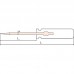 GARWIN GSX-I02 Шило искробезопасное c двухкомпонентной ручкой искробезопасное 3х100 мм
