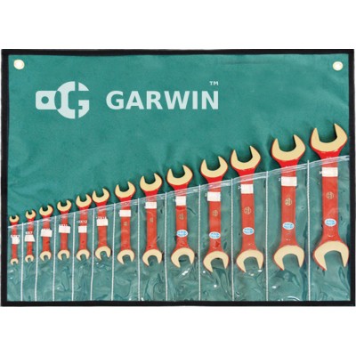 GARWIN GSK-0111 Набор ключей рожковых искробезопасных 8х10-30х32 мм, 11пр.