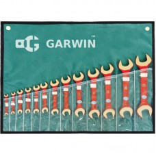GARWIN GSK-0109 Набор ключей рожковых искробезопасных 8х10-30х32 мм, 9пр.