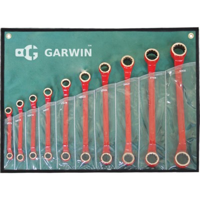 GARWIN GSK-0313 Набор ключей накидных искробезопасных 5.5х7-30х32 мм, 13пр.