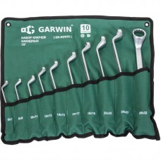 GARWIN GR-RDK03 Набор ключей накидных 75° 10 предметов 6х7-30х32 мм