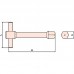 GARWIN GSS-VL12 Ключ T-образный шестигранный с бегунком искробезопасный 12 мм