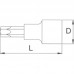 Licota H2T08 Головка торцевая с вставкой torx 1/4" T8