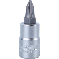 GARWIN V01PH2 Головка торцевая с вставкой 1/4" PH2