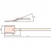 GARWIN GSS-WSA02 Лопата совковая с длинной ручкой искробезопасная, штык 340 мм, длина 1400 мм