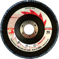 Abraflex УТ0008252 Круг лепестковый торцевой 125х22 FLD-10 INOX P80