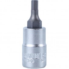 GARWIN V01H03 Головка торцевая с шестигранной вставкой 1/4" 3 мм