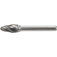GARWIN 900631-10*20*64 Борфреза параболическая с закругленным концом 10x20x64 мм, VHM, AL, форма F