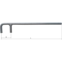 GARWIN 604310-75*650 Ключ вентильный для задвижек F-образный 75*650 мм